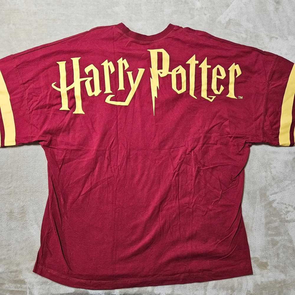 Harry Potter Wizarding World Spirit Jersey Shirt Maroon XL 16/18 Gryffindor Logo